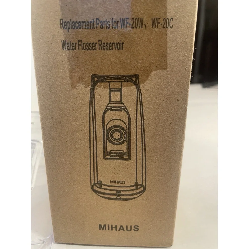 MIHAUS Replacement Parts Reservoir Tank for waterflosser Compatible Clear